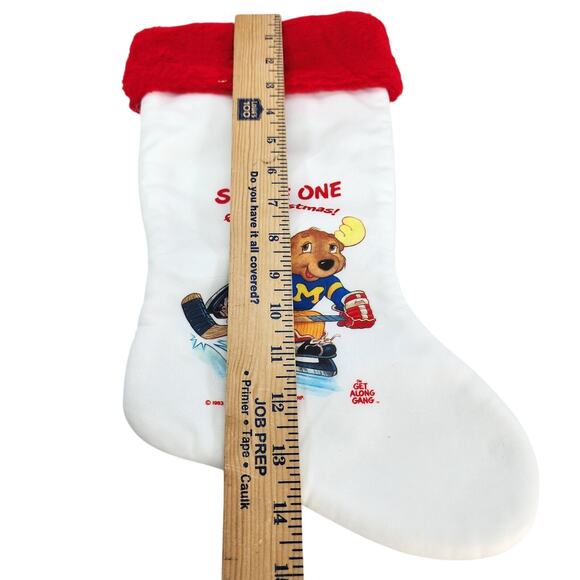 Vtg 1983 American Greetings Get Along Gang Stocking “Score One for Christmas" - Picture 9 of 10
